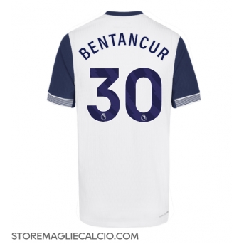 Tottenham Hotspur Rodrigo Bentancur #30 Maglia Gara Casa Repliche 2024-25